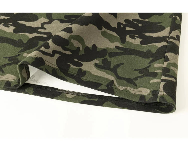 Japanese Style Camouflage Sweatshirt Men's 2025 New Army Green Long-sleeved Casual Tops Korean Retro Street Couple Sweatshirts