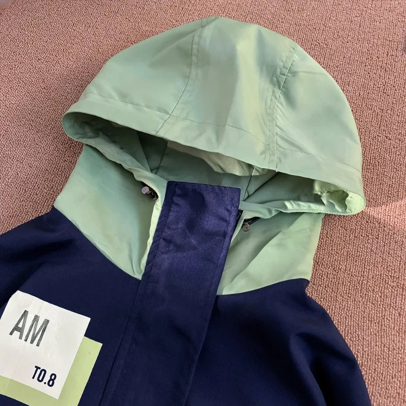 Hip Hop Men's Jacket Streetwear Hooded Jackets Men Waterproof Clothes Mens Windbreaker Coat Male Outwear